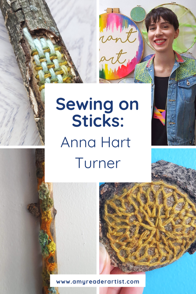 Anna Hart Turner - Sewing on Sticks