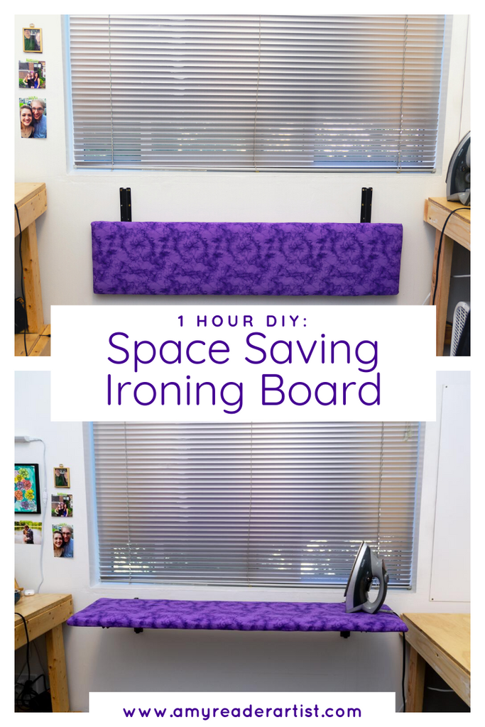DIY Space Saving Ironing Board